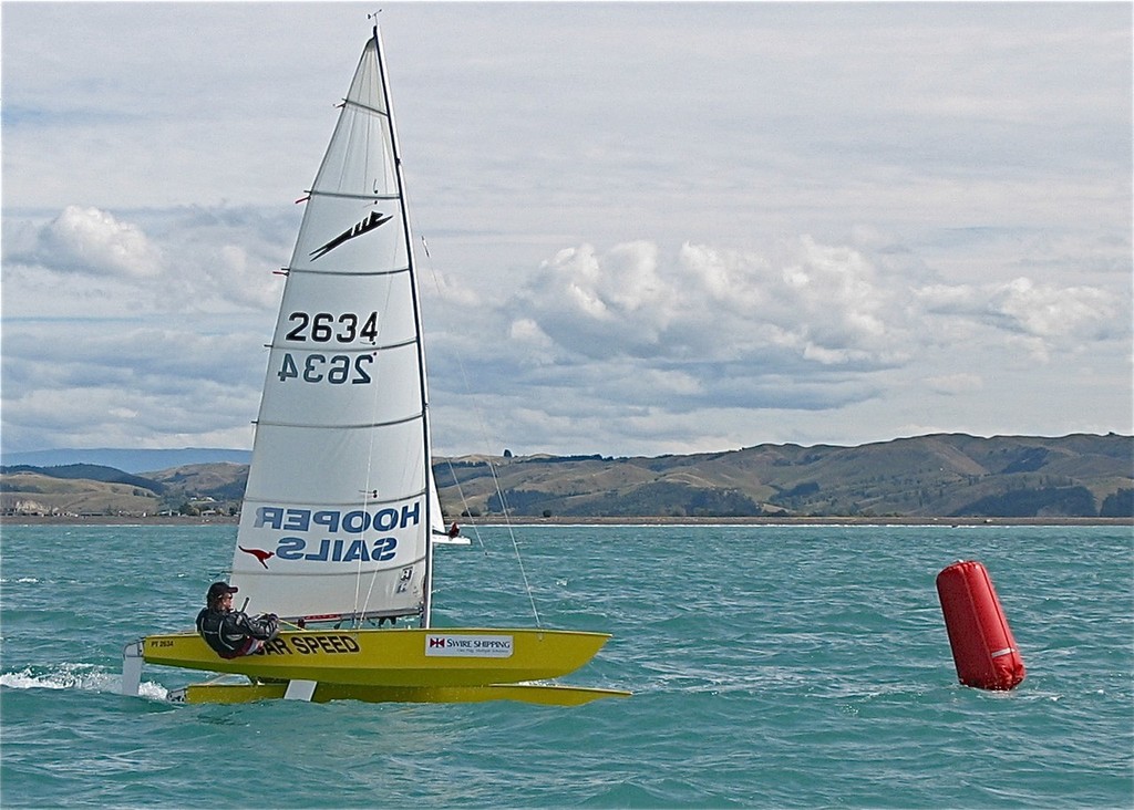 2010 Junior International Champion, Jamie Hatch - Swire Shipping 2010 Paper Tiger Catamaran International Championships © Nickolas Radovanovic